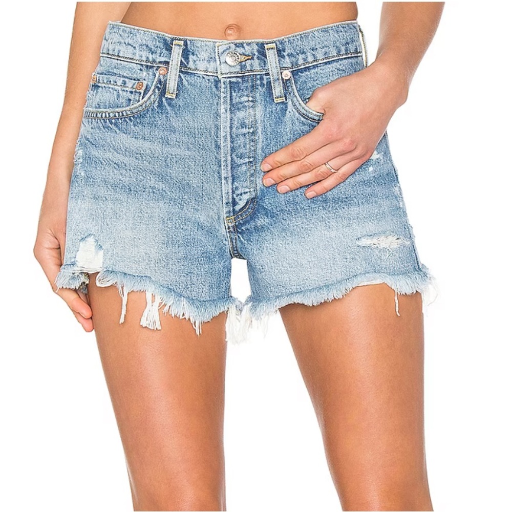 Agolde Parker Vintage Cut Off Short Swapmeet